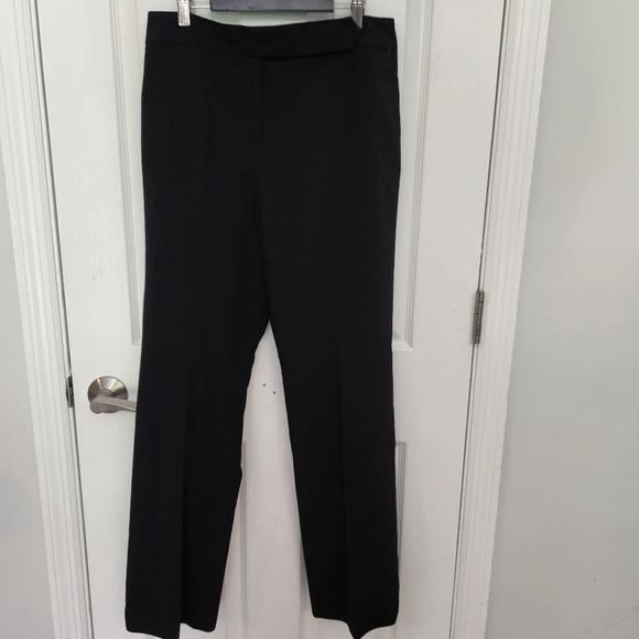 Signature by Larry Levine Women’s High-Rise Black Dress Pants - Picture 1 of 14
